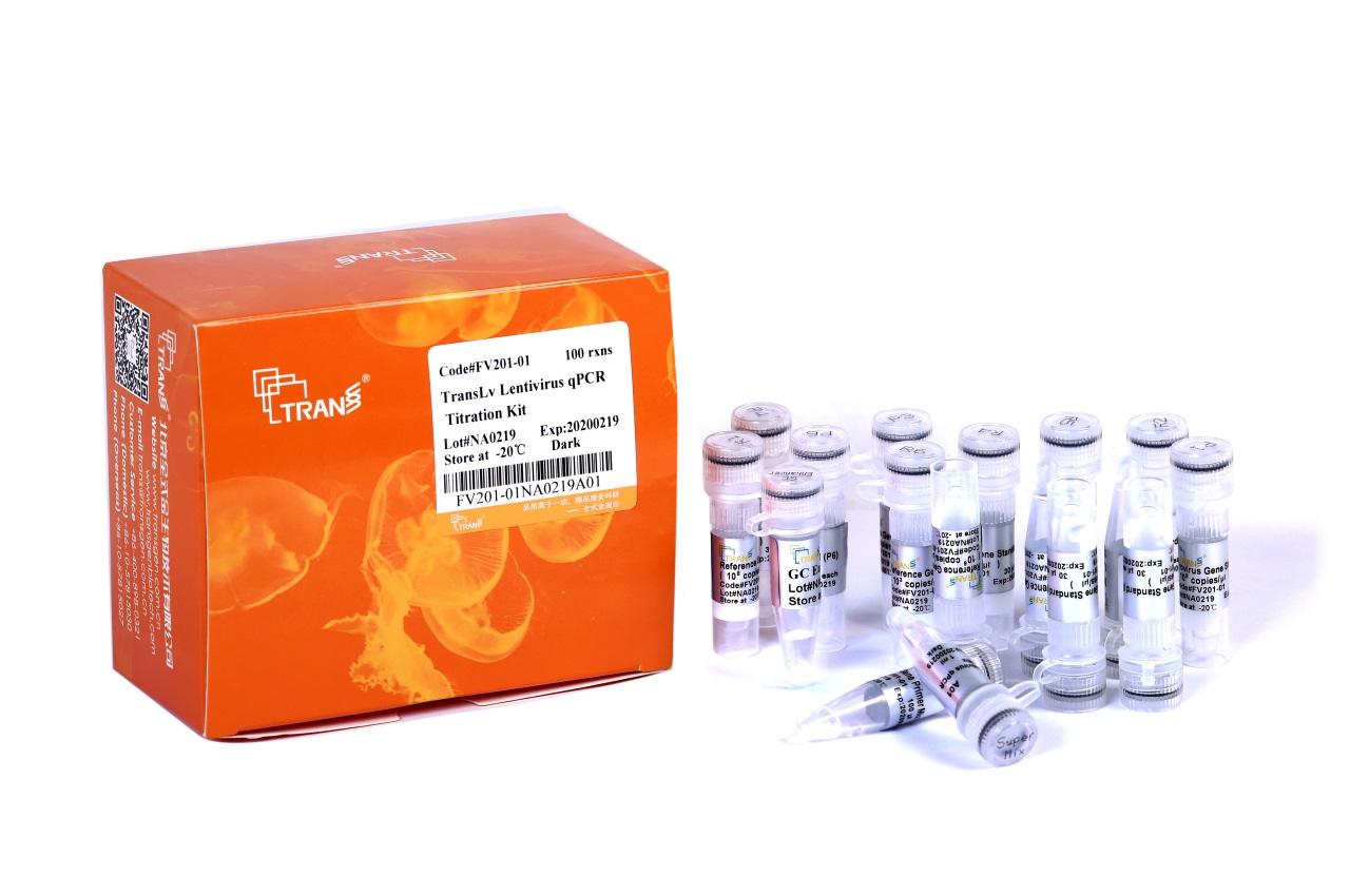 Набор для титрования лентивирусных частиц TransLvTM Lentivirus qPCR Titration Kit, 100 реакций