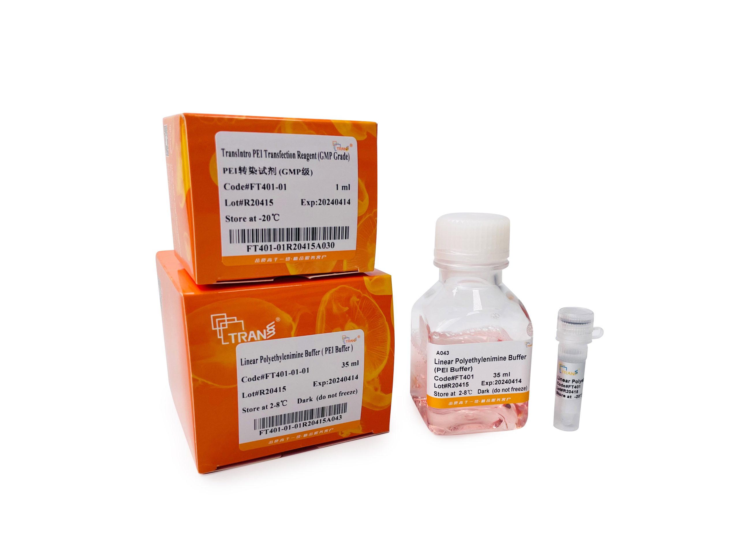 Реагент для трансфекции TransIntro PEI Transfection Reagent（GMP Grade）, 10 мл