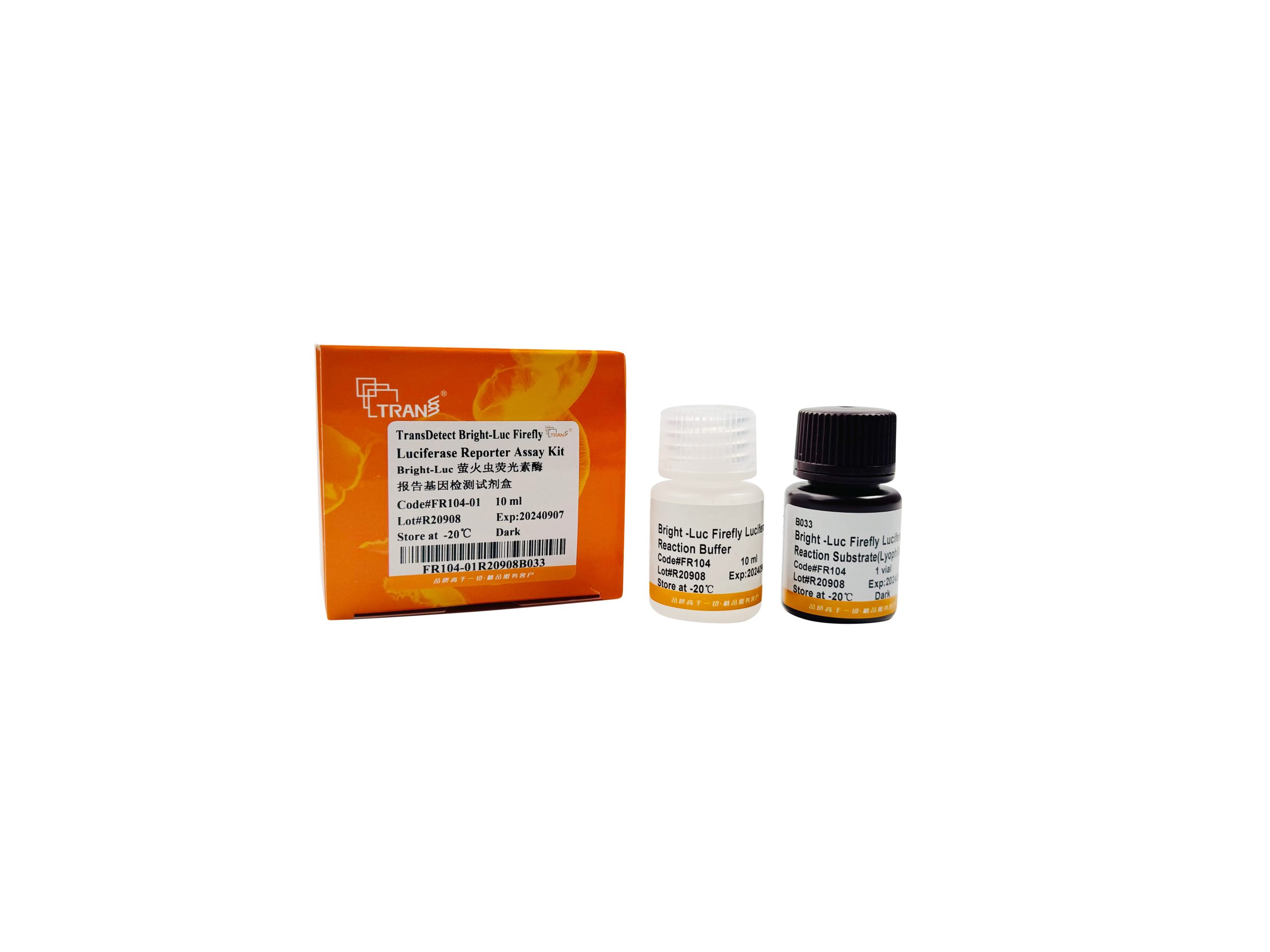 Набор для определения люциферазной активности TransDetect Bright-Luc Firefly Luciferase Reporter Assay Kit, 100 мл